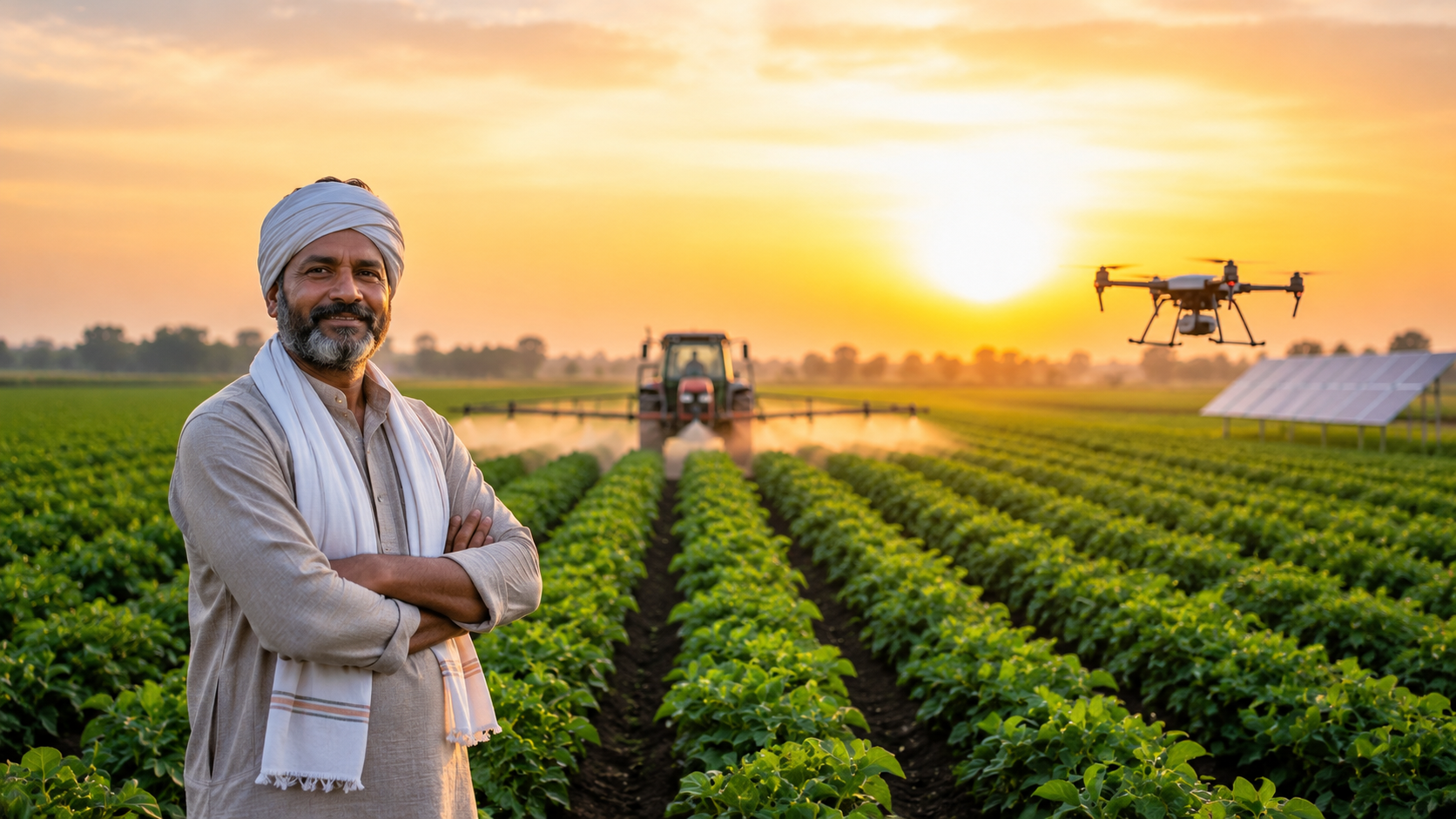 Sunrise Crop Sciences manufacturing facility and quality control lab in Gwalior, Madhya Pradesh