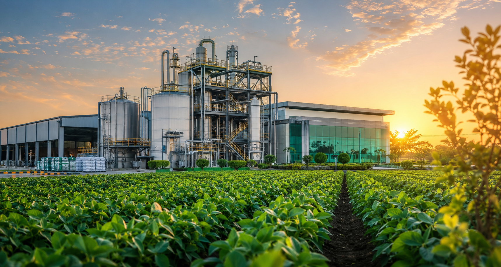 Sunrise Crop Sciences quality control and manufacturing facility in Gwalior